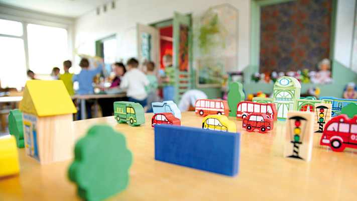 גן ילדים, אילוסטרציה