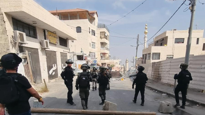 פעילות כוחות המשטרה במזרח ירושלים