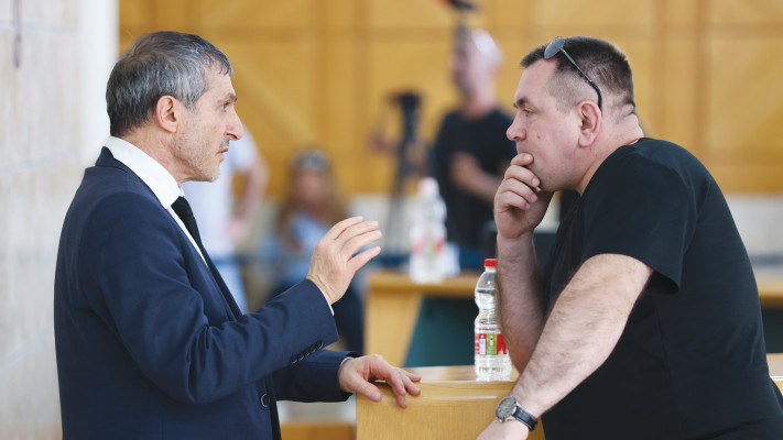 רומן זדורוב בבית המשפט  (צילום: דוד כהן פלאש 90 )