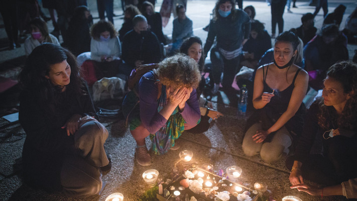 מחאה נגד אלימות נגד נשים