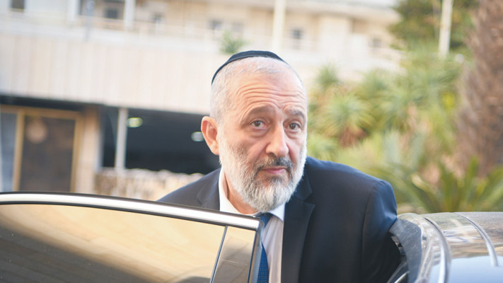 יו''ר ש''ס אריה דרעי (צילום: אריה לייב אברמס)