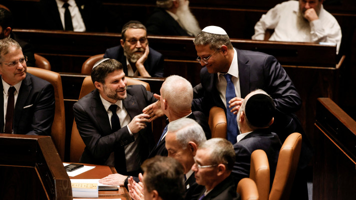 איתמר בן גביר, סמוטריץ (צילום: רויטרס)