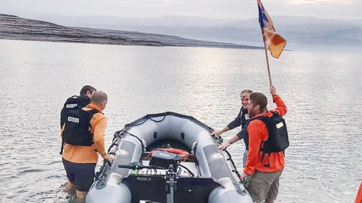 סירת חילוץ ים המלח