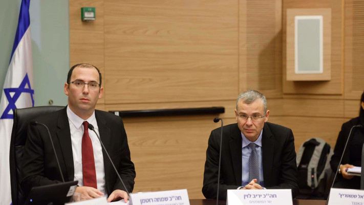 יריב לוין, שמחה רוטמן בוועדת חוקה, חוק ומשפט