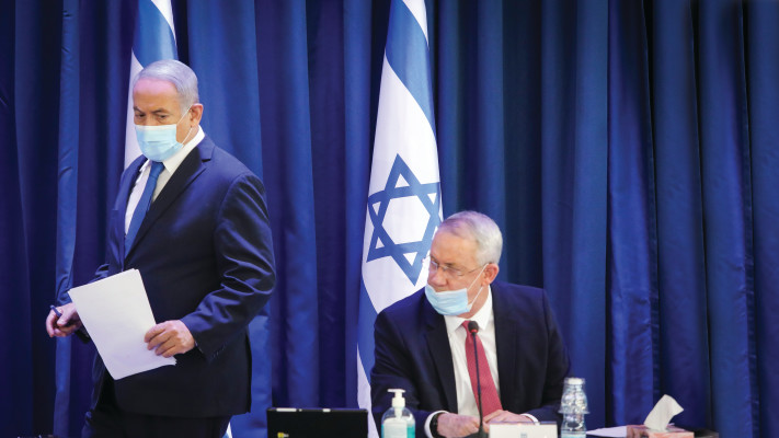 בנימין נתניהו, בני גנץ