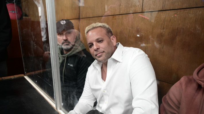 ישראל אור בבית המשפט (צילום: אבשלום ששוני)