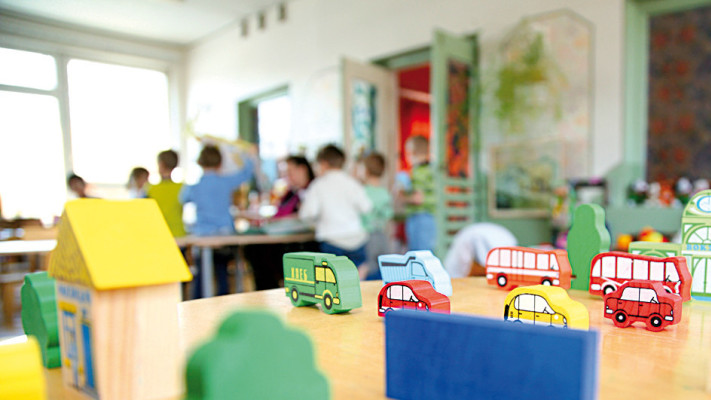 גן ילדים, אילוסטרציה