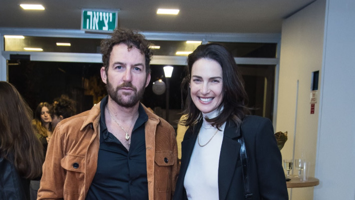יעל גולדמן ואורי פפר (צילום: עודד קרני)