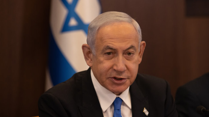 בנימין נתניהו בישיבת הממשלה