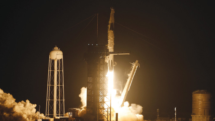 שיגור חללית של נאס''א (צילום: רויטרס)