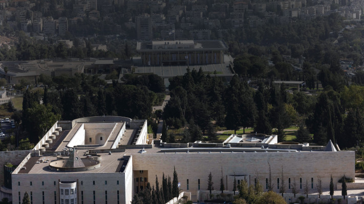 ורק 40% נותנים בו אמון גבוה. בית המשפט העליון והכנסת (צילום: נתי שוחט, פלאש 90)