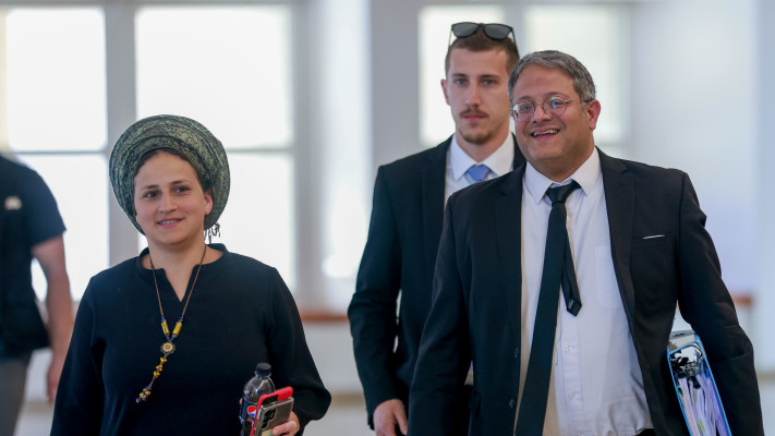 איתמר בן גביר, אילה בן גביר (צילום:  אריק מרמור, פלאש 90)