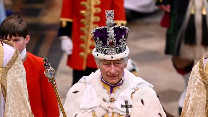 המלך צ'ארלס השלישי (צילום:  Gareth Cattermole/Pool via REUTERS)