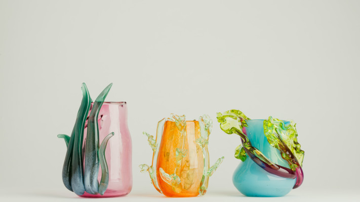 עבודה של נעה למדן, מוצגת בחממת העיצוב ביירד צבע טרי