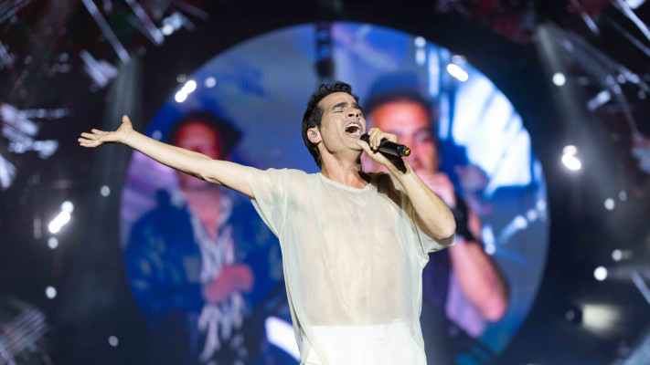 אביב גפן ב''נשף רוק 11'' (צילום: אלון לוין)