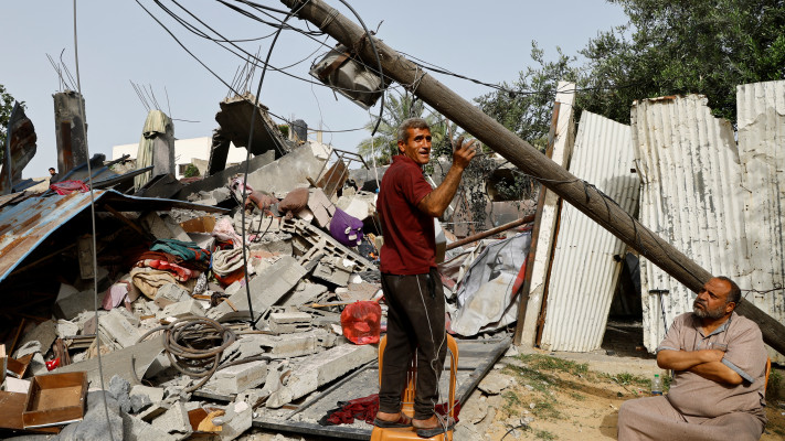 הרס בעזה מתקיפות צה''ל