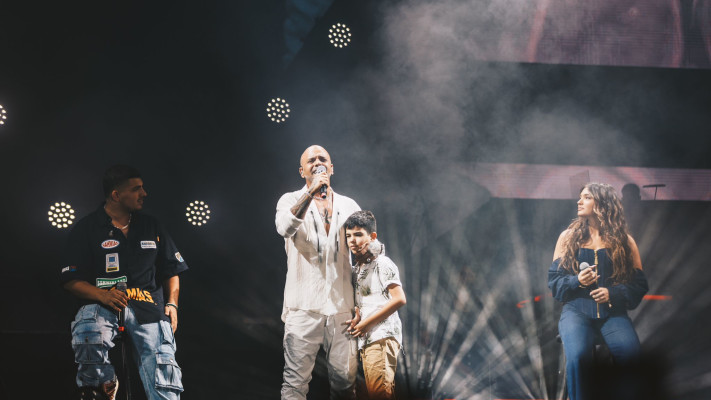 אייל, ליאם, אלין ויאן גולן (צילום: ניר אמיתי)