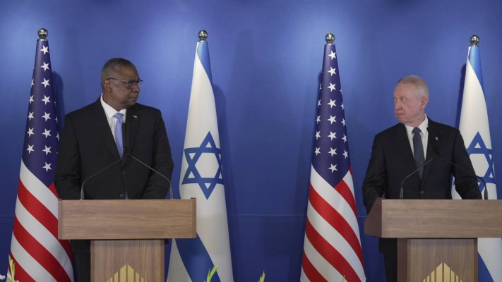 יואב גלנט ולויד אוסטין