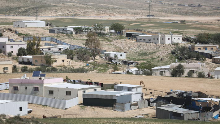בנייה לא חוקית בנגב (צילום: הדס פרוש פלאש 90)