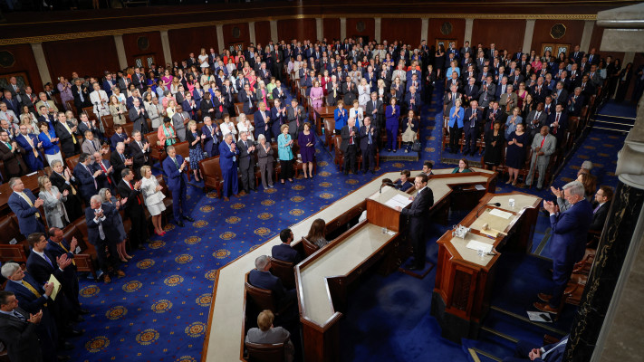 נאום הרצוג בקונגרס האמריקאי