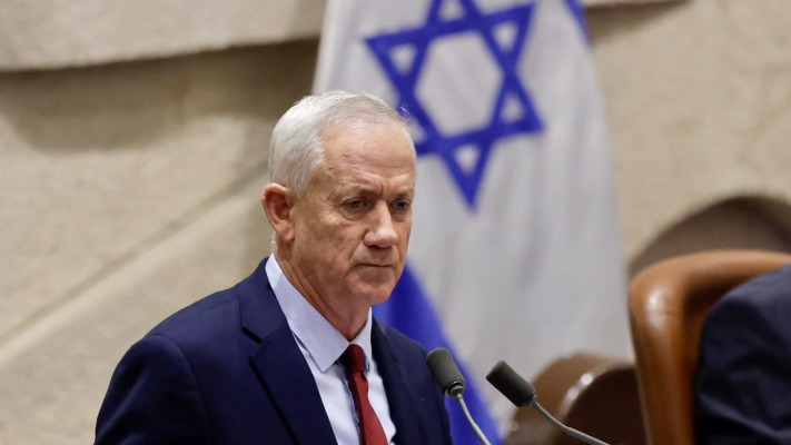 יו''ר המחנה הממלכתי בני גנץ נואם בכנסת