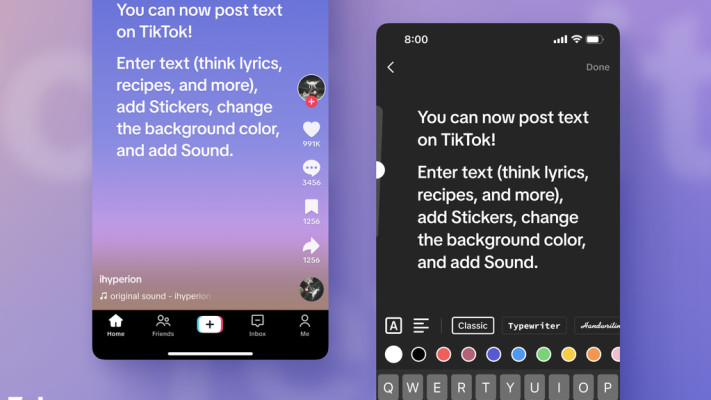 פוסט של טיקטוק
