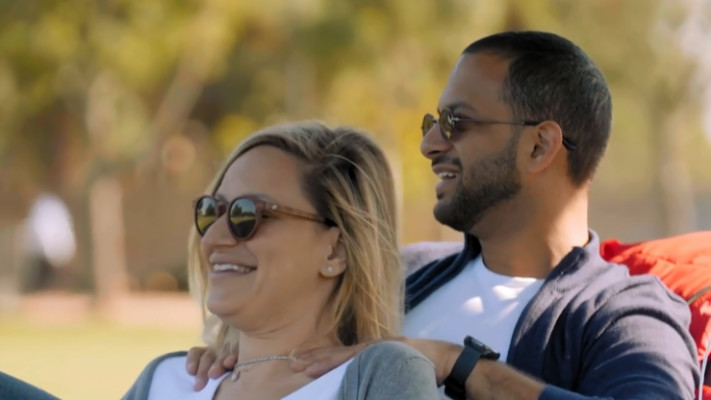 תומר ויואנה, ''חתונה ממבט בראשון'' (צילום: צילום מסך)