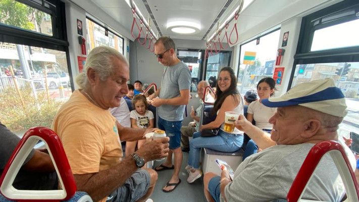 הקו האדום של הרכבת הקלה