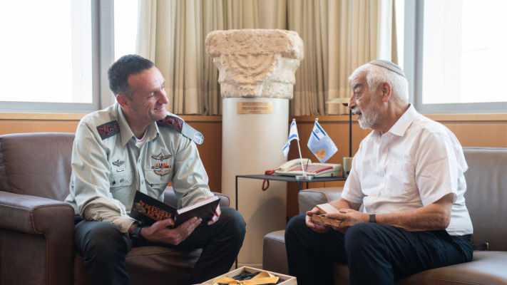 אילן מורנו נפגש עם הרמטכ''ל הרצי הלוי