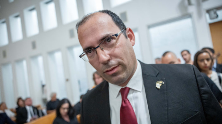 ח''כ רוטמן בדיון הסבירות בבית המשפט העליון (צילום: יונתן זינדל)