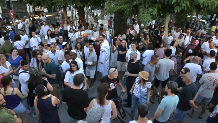 כיכר דיזינגוף ביום כיפור (צילום: אבשלום ששוני)