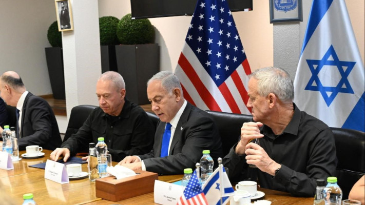 נתניהו גנץ גלנט