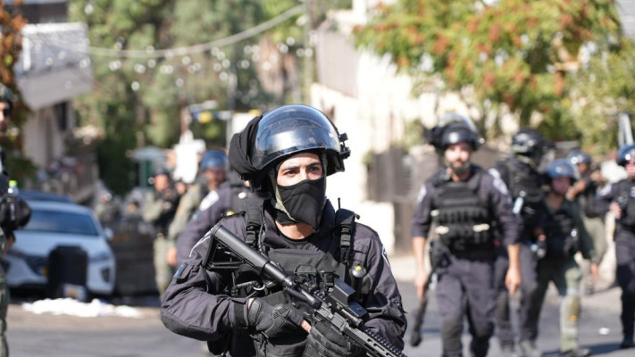 כוחות משטרה בירושלים (צילום: דוברות המשטרה)