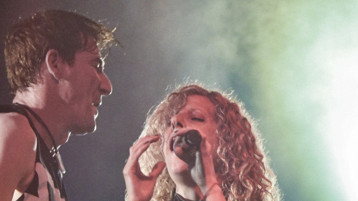 היהודים בהופעה חיה (צילום: יהב גמליאל פלאש 90)