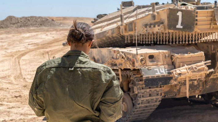 סרק ק', מפקדת בפלוגת טנקיסטיות