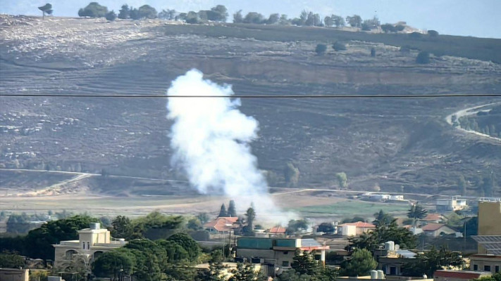 הירי במטולה (צילום: רשתות חברתיות, שימוש לפי סעיף 27 א')