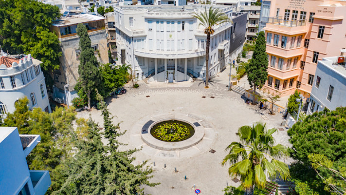 בית ביאליק בתל אביב (צילום: ברק ברינקר)