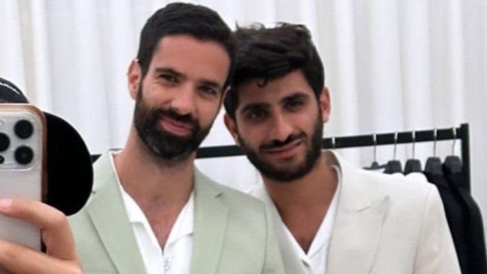 סרן שגיא גולן ז''ל ובן זוגו עומר