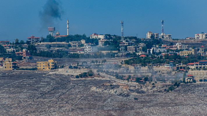 חילופי אש סמוך לגבול לבנון (צילום:  Ayal Margolin/Flash90)
