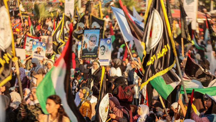 הפגנות נגד ישראל ברצועת עזה