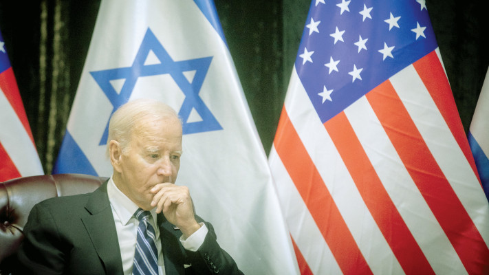 ג'ו ביידן בישראל, מלחמת ''חרבות ברזל''