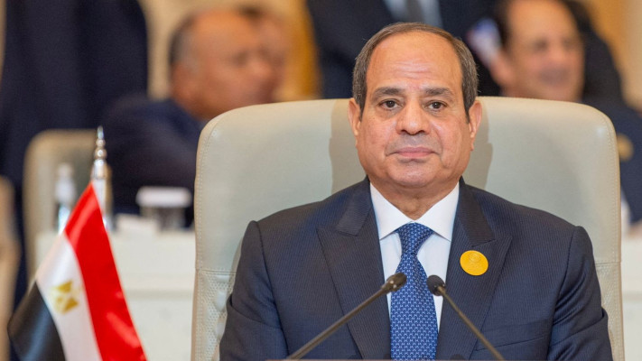 נשיא מצרים א-סיסי (צילום:  Saudi Press Agency/Handout via REUTERS)