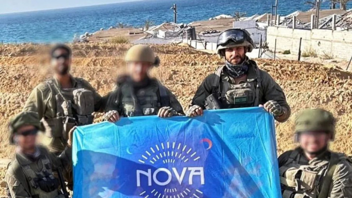 עידן עמדי בעזה (צילום: פרטי)