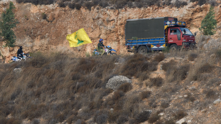 תומכי חיזבאללה (צילום:  Ayal Margolin/Flash90)