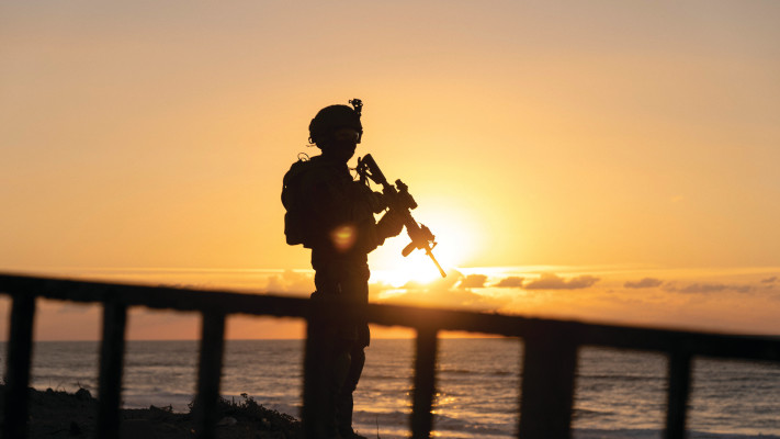 חייל צה''ל בעזה