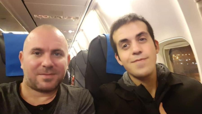 בר אלמליח ובן זוגו אורי