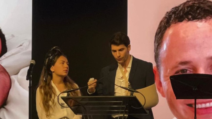 ידין גלמן, ענת מאיר (צילום: יח''צ)