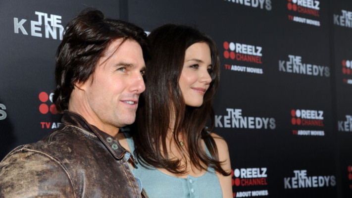 טום קרוז וקייטי הולמס (צילום:  John Sciulli)