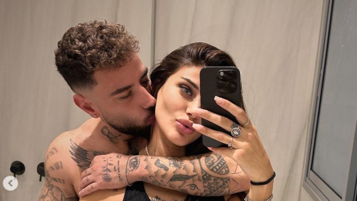 יאנה ארונוב, נתנאל רודניצקי (צילום: צילום מסך אינסטגרם)