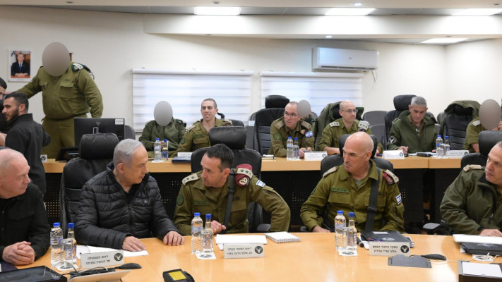 בנימין נתניהו, יואב גלנט, הרצי הלוי בהערכת מצב